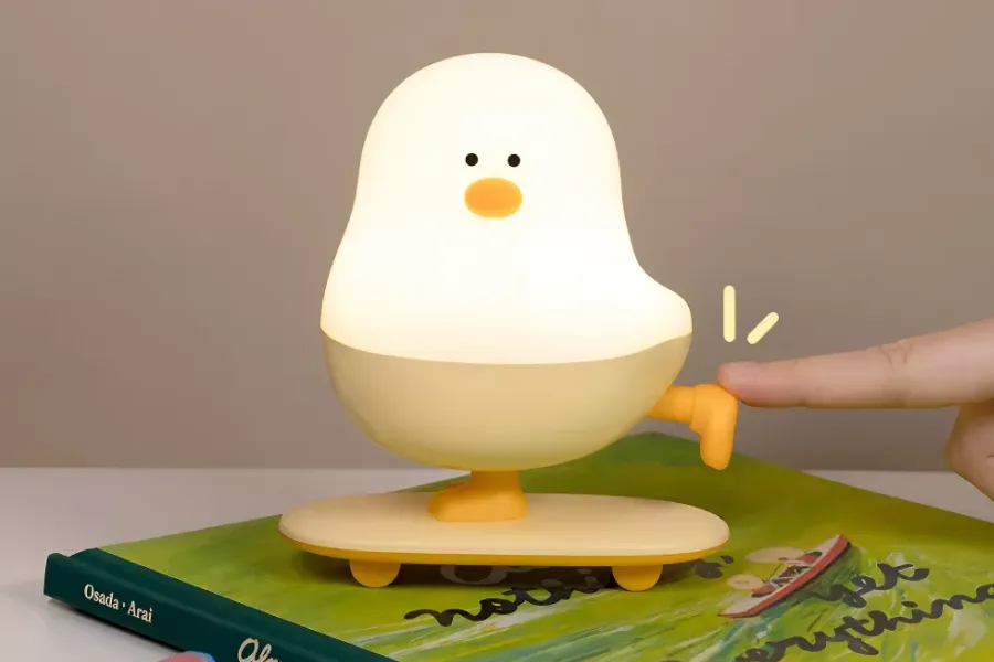 Cute chicken lamp for kids