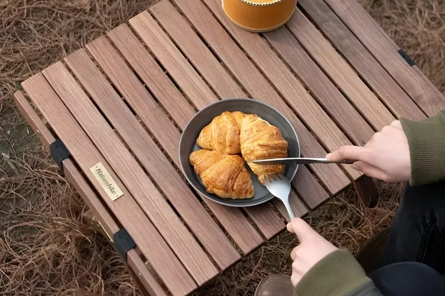 Foldable Picnic Wood Table