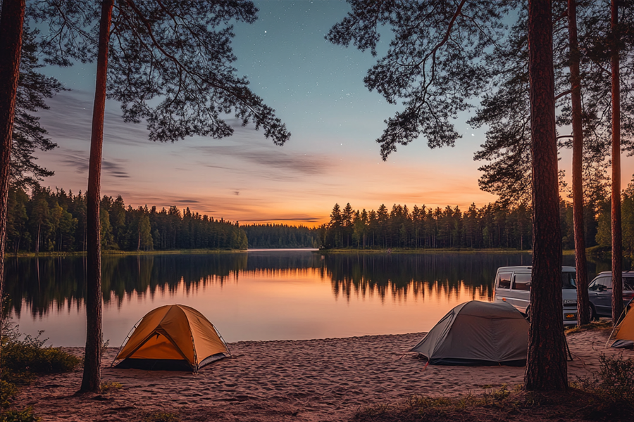 Lightweight Wooden Camp Table